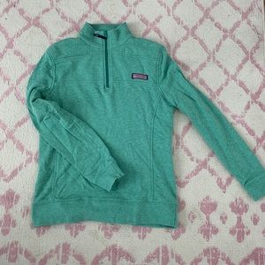 Green XS Vineyard Vines Quarter-Zip